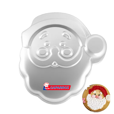 Santa Claus Aluminum Cake Mold – Caparroz